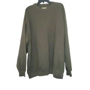 Aramark Best Quality 2XL Wear-guard Olive Green Pullover Cotton/Poly Sweatshirt